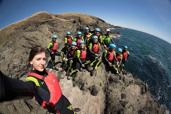 Coasteering Adventure from Edinburgh with Intrepidus Outdoors