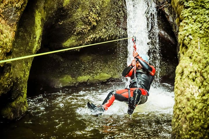 A canyoning trip to the Dollar Falls with Intrepidus Outdoors
