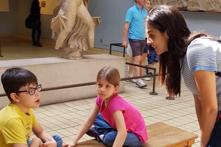 British Museum tour with children