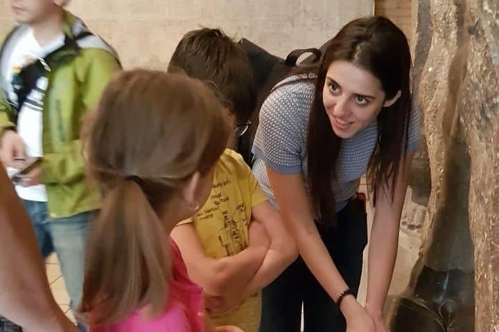 British Museum tour with children