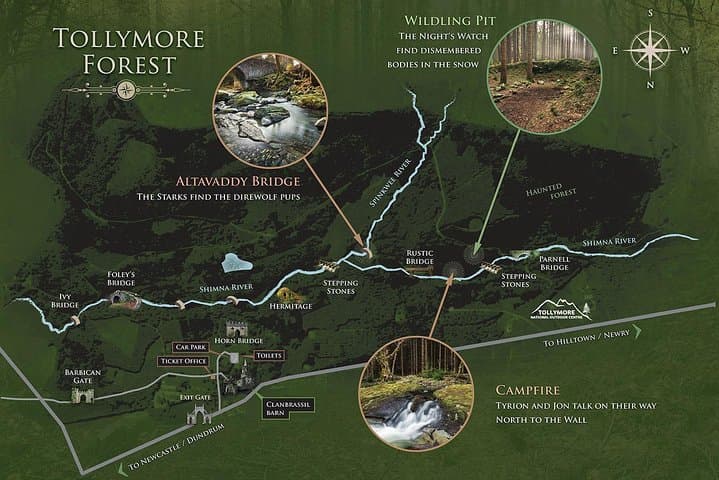 Game of Thrones - Tollymore Forest Trek