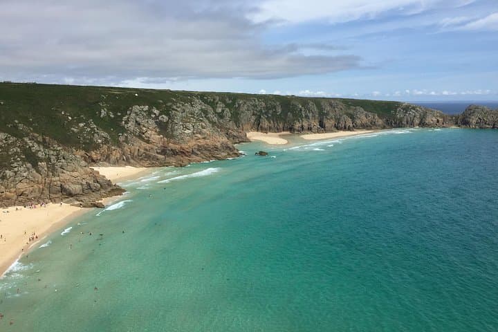 Porth Curno Beach