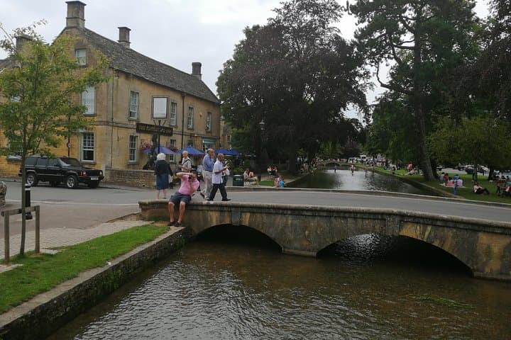 People Having fun in Bourton on the Water