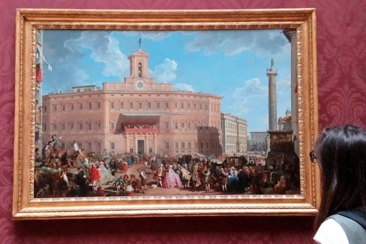A work of art at the National Gallery
