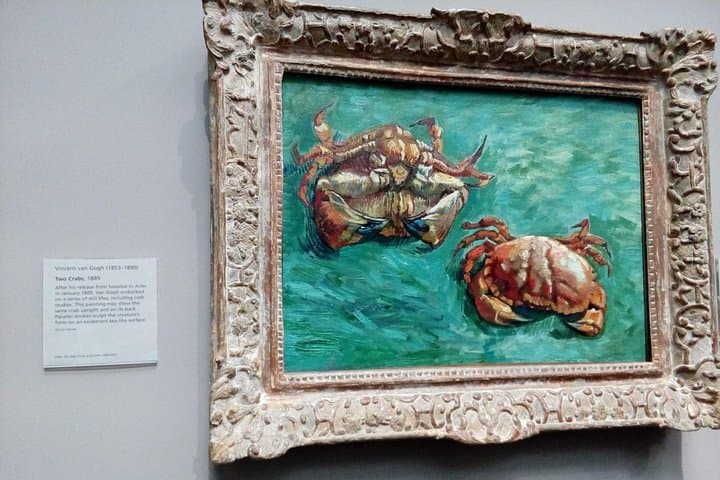 A Van Gogh painting at the National Gallery