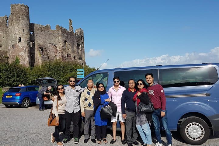 A tour at Laugharne.
