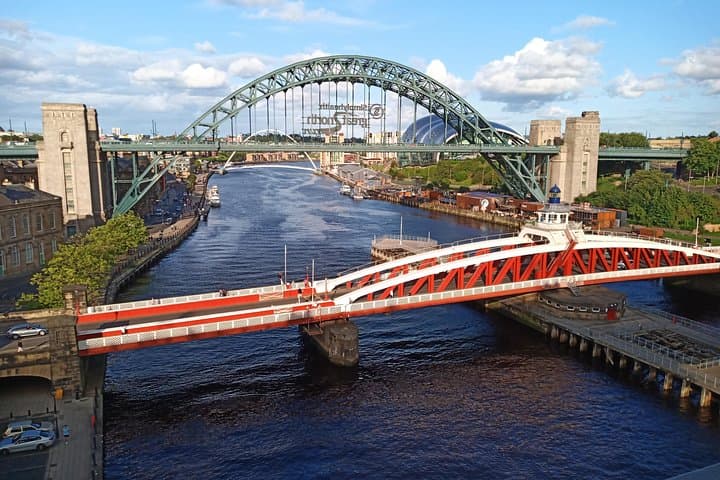 Some of Newcastle's bridges.