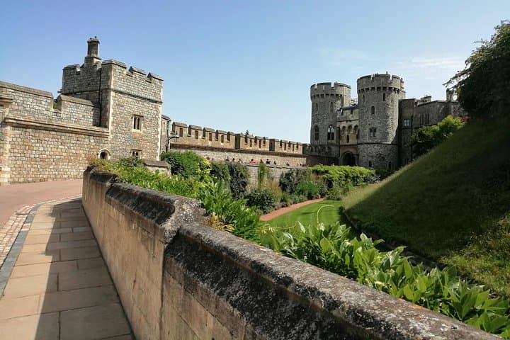 The Moat, Middle Ward, Windsor Castle