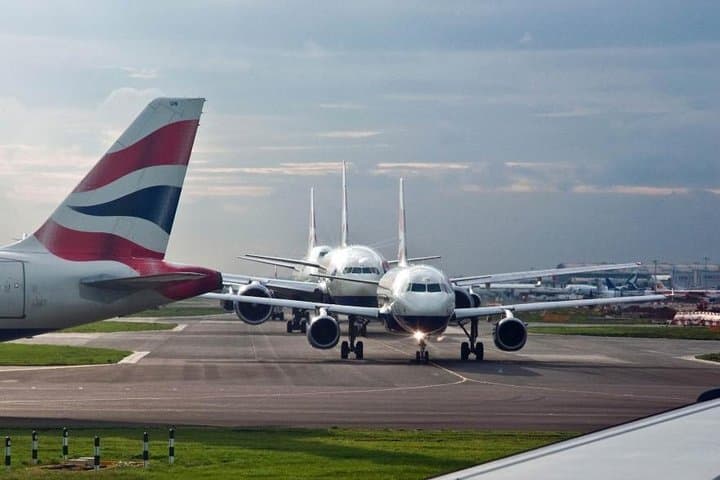 Arrival at Heathrow