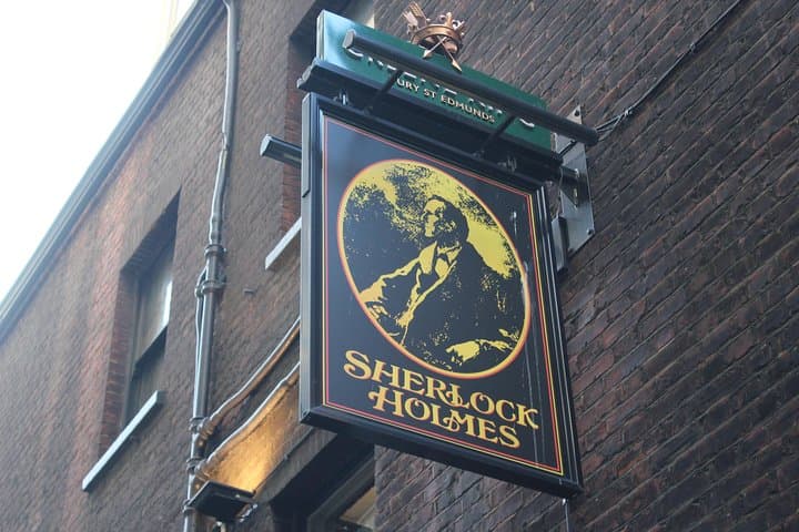 The Sherlock Holmes Pub in central London