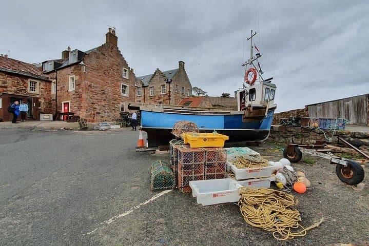 A fishing village nearby St Andrew's.