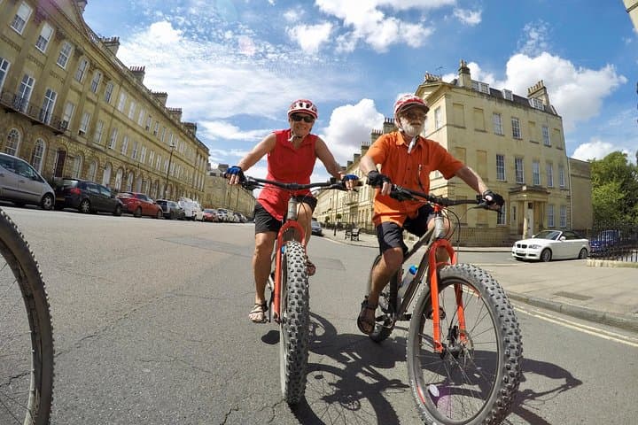Enjoy cycling down one of Baths grandest streets :)
