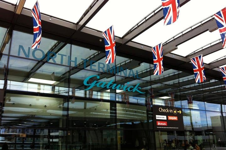 Gatwick airport check-in
