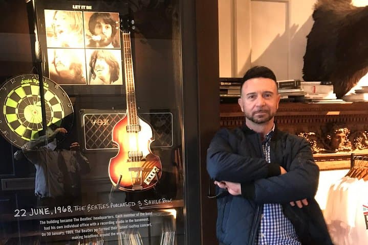 The spot where the Beatles played their final public gig