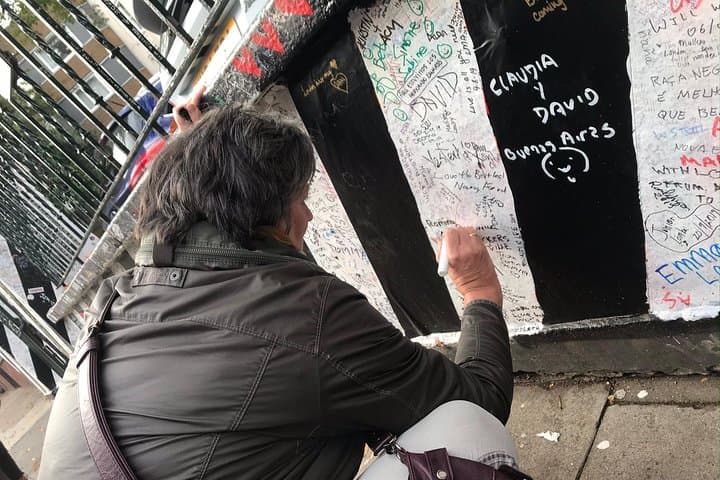 Outside the Abbey Road studios
