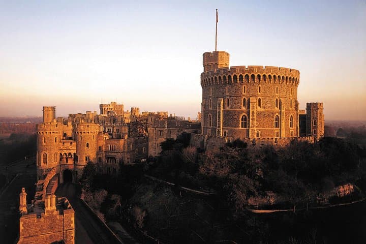 London & Heathrow to Southampton cruise terminals via Windsor Castle