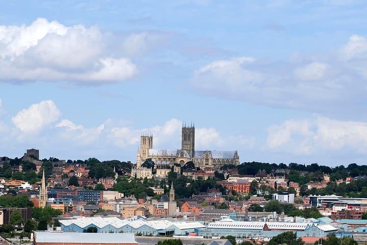 View from the Memorial Spire - the Cathedral was the last view of the UK for many who failed to return