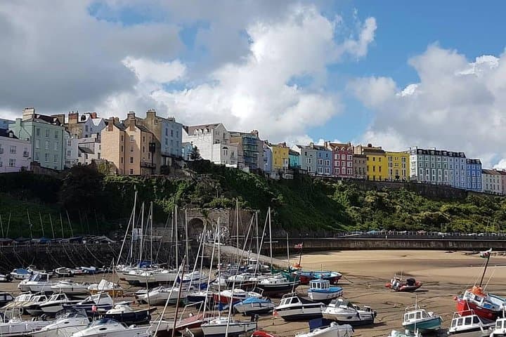 Tenby harbour.