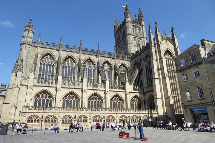 You will discover the fascinating history behind the Bath Abbey