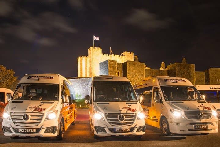 Pre or Post-Cruise; Dover transfer from/to London Airports or Transport Hubs