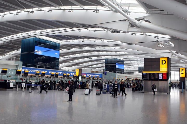 Heathrow Airport check in