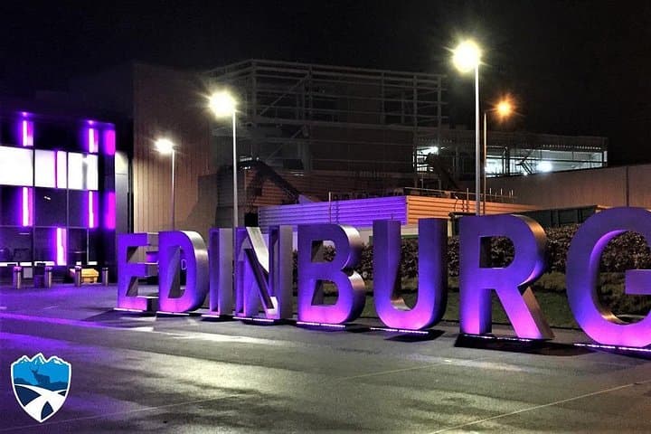 Edinburgh Airport sign