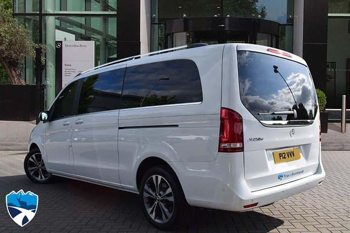 exterior of minivan