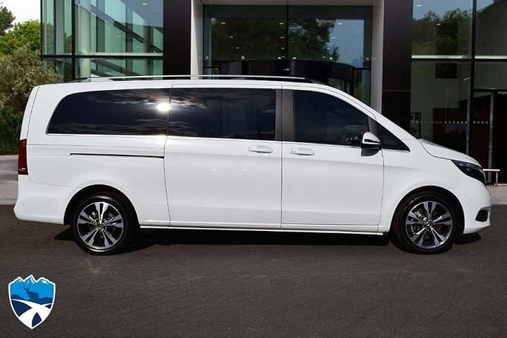 exterior of minivan