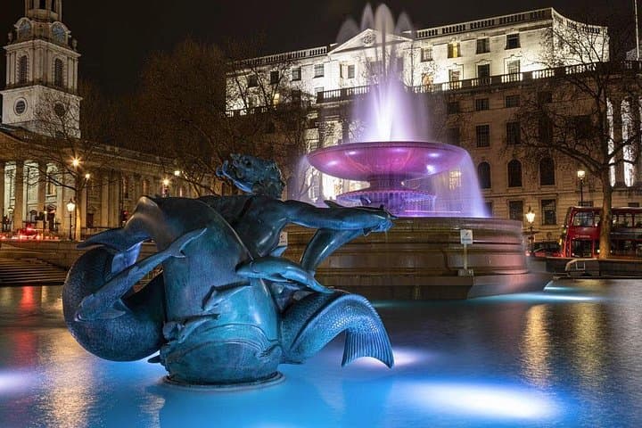 Trafalgar Square at Night