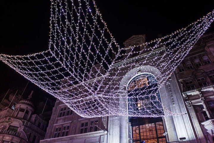 Photograph Christmas Lights in Regent Street