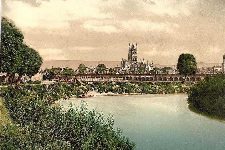 Gloucester from the river.