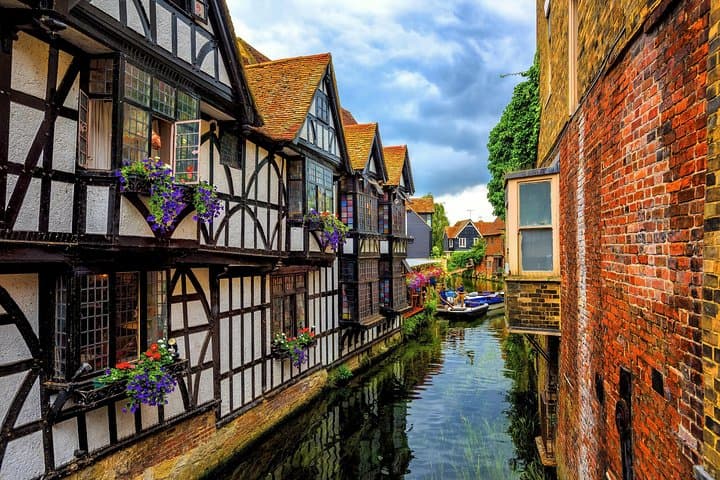 View the picturesque Weavers Houses