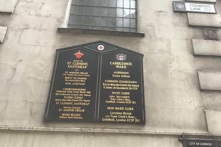 Say the bells of St. Clements