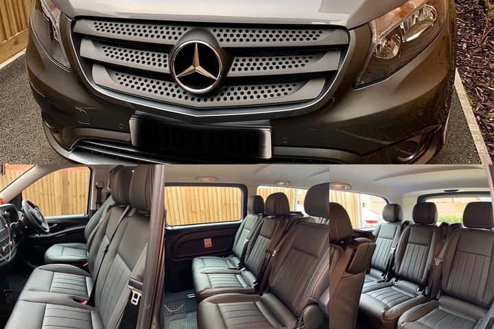 Our new Mercedes 9 seater tour van