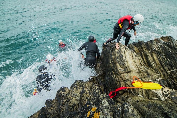 Surfing, Coasteering & Camping in Cornwall
