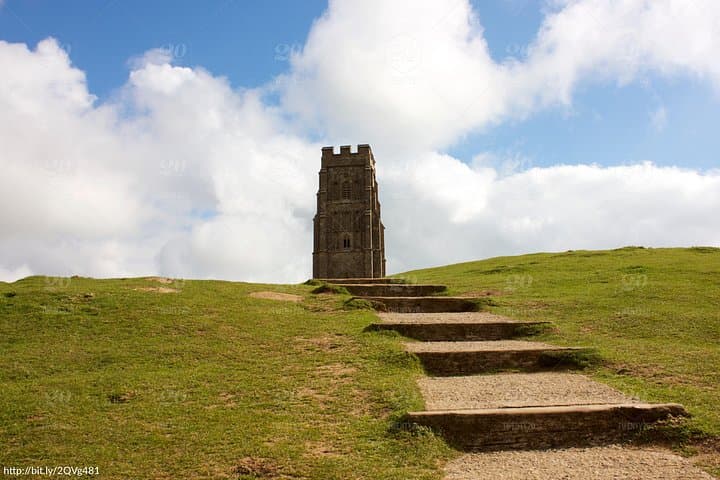 The Steps Leading to Glastonbury Tor