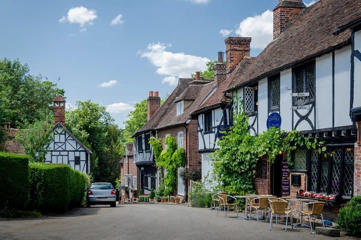The Beautiful Village of Chilham in the Kent Countryside