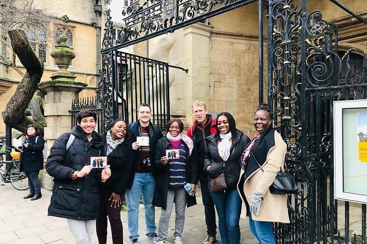 Outside University church of St Marys