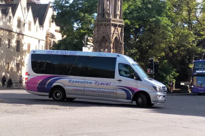 Private Minibus Arrival: Stansted to Central London