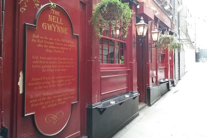 The Nell Gwynne, an amazing independent pub, named after one of Charles II mistresses, in the heart of London.