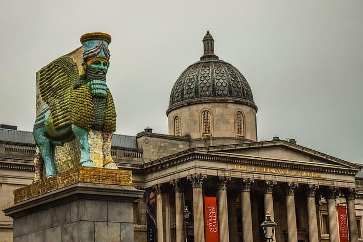 The National Gallery in London, where Bond and Q meet for the first time.