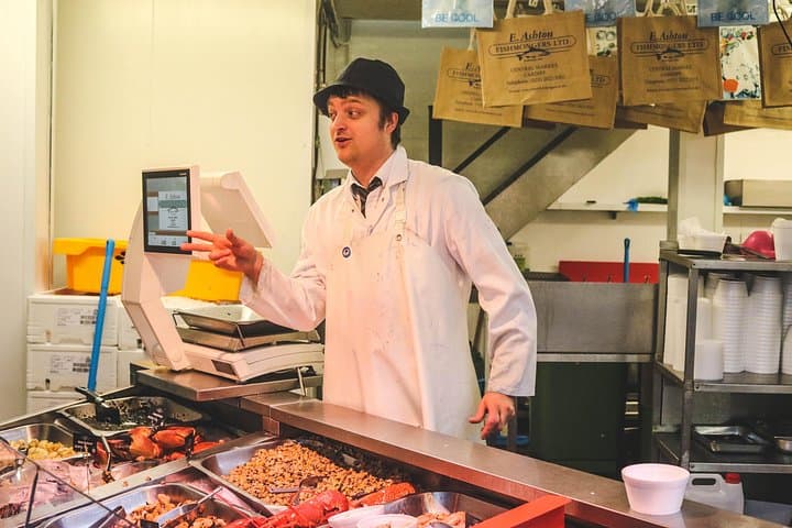 We visit independent businesses to try local produce.