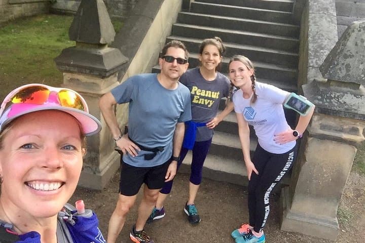 There are lots of steps in Edinburgh!