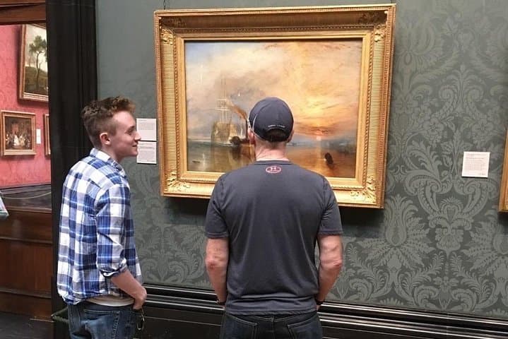 We visit a world famous Art Gallery.