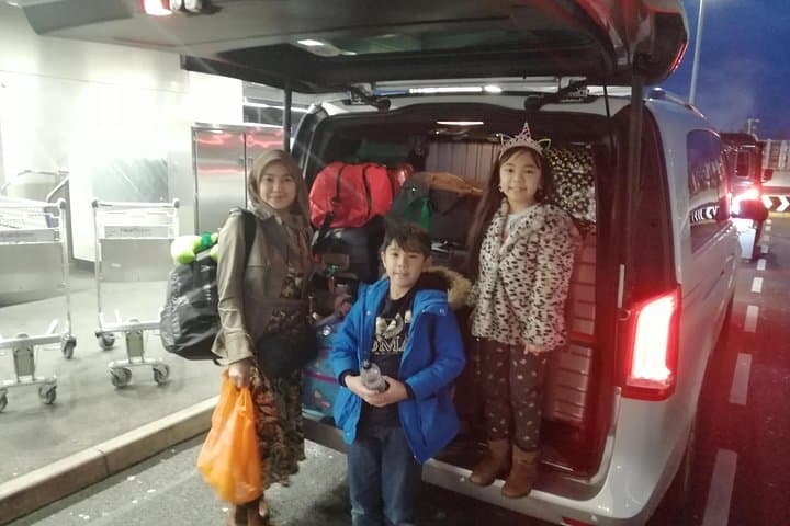 Clients dropped off at Terminal 4 Heathrow