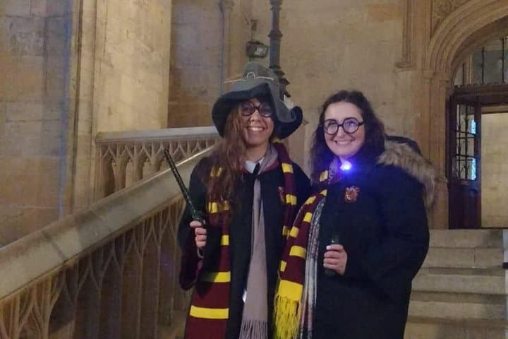 Christchurch staircase film site= wands a ready!