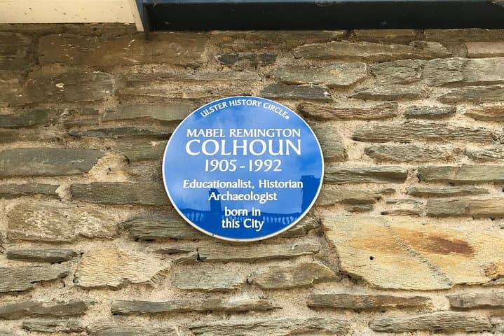 Mabel Colhoun Blue Plaque