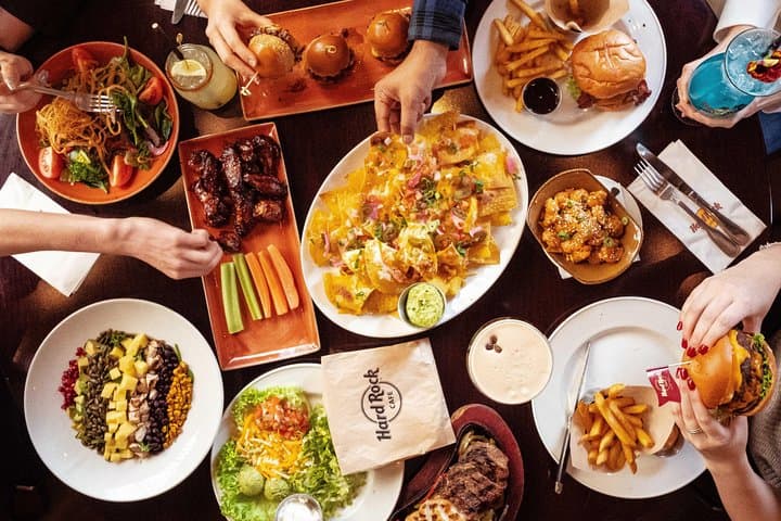 Hard Rock Cafe London Old Park Lane with Set Menu for Lunch or Dinner