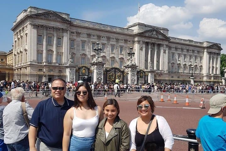 Buckingham Palace features on this popular service.
