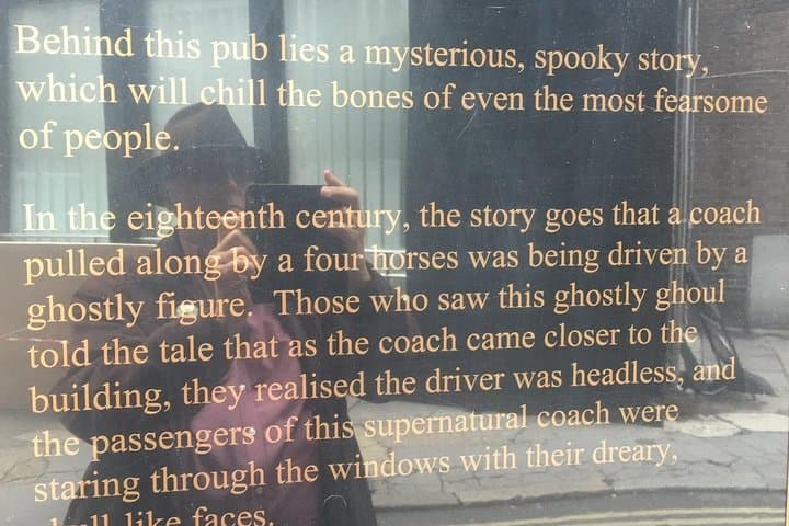 Many of London’s old pubs hide a grisly secret.